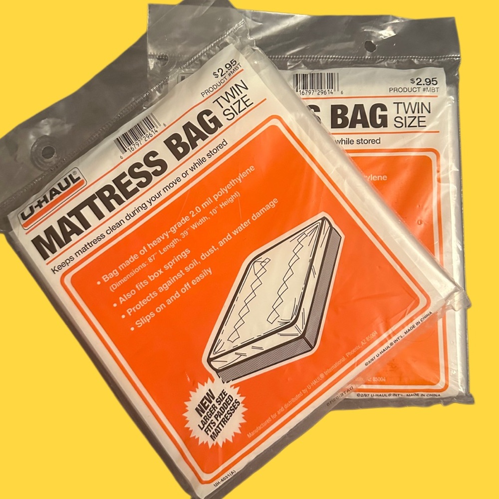 U-Haul Mattress Bags (Twin Size)